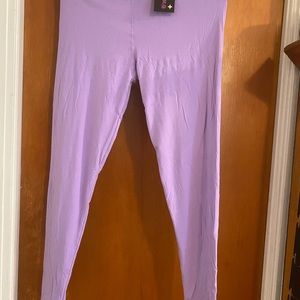 Leggings - lilac color